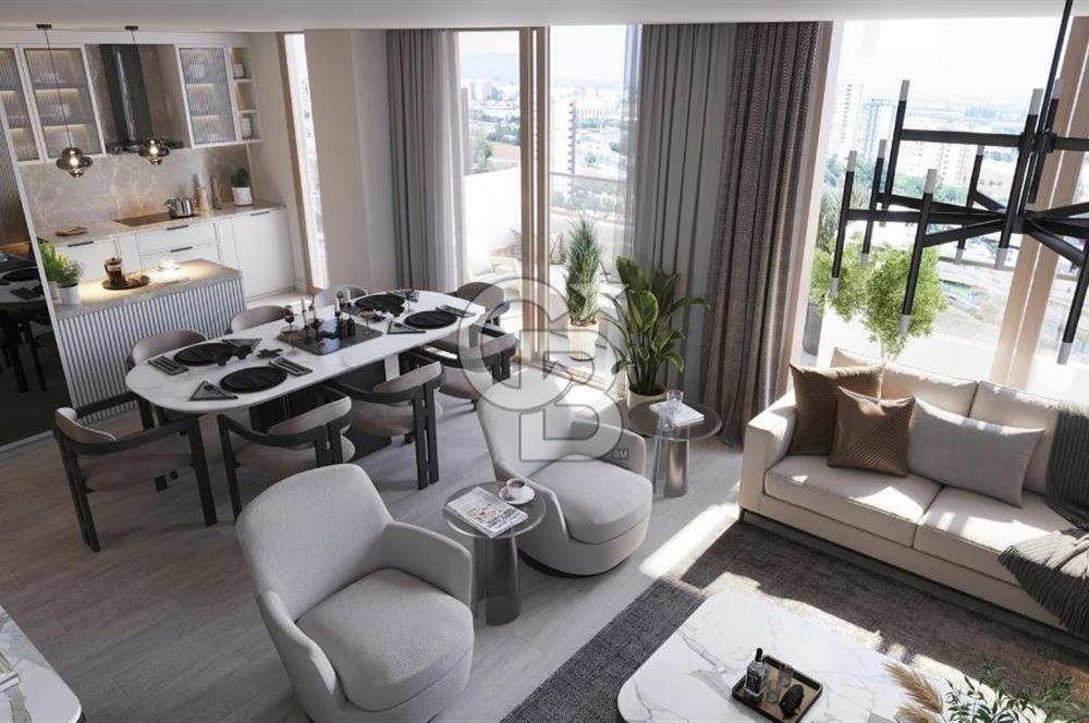 TheLife Adana Yatay Mimari Zengin Sosyal Donatılı 2+1 Daire