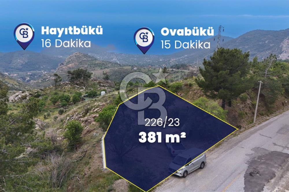 Datça Mesudiyede Satılık 381 m2 Tarla