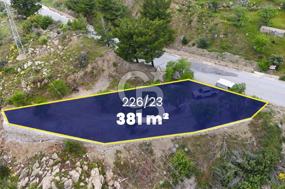 Datça Mesudiyede Satılık 381 m2 Tarla