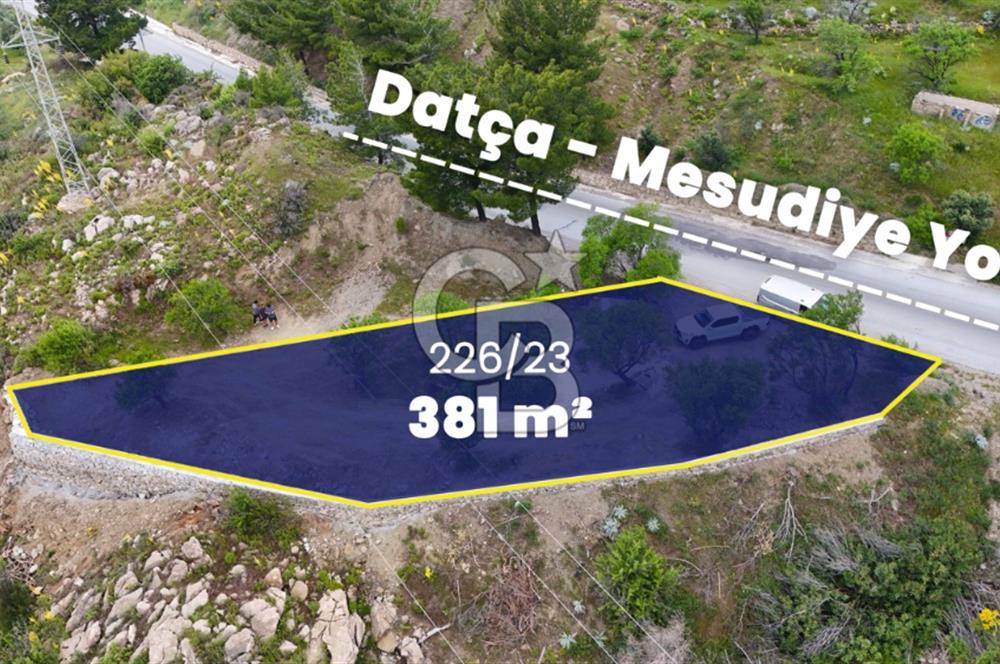Datça Mesudiyede Satılık 381 m2 Tarla