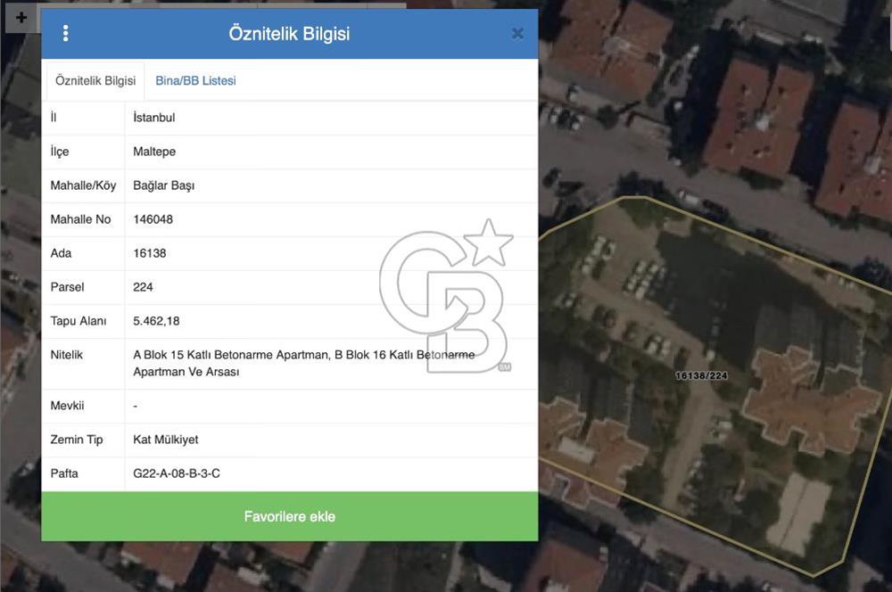 MALTEPE BAĞLARBAŞI KAT KARŞILIĞI 112 DAİRELİ SİTE