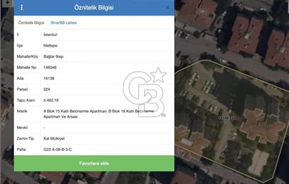 MALTEPE BAĞLARBAŞI KAT KARŞILIĞI 112 DAİRELİ SİTE