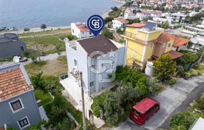 SEFERİHİSAR AKARCADA FULL DENİZ MANZARALI 3 KATLI VİLLA!