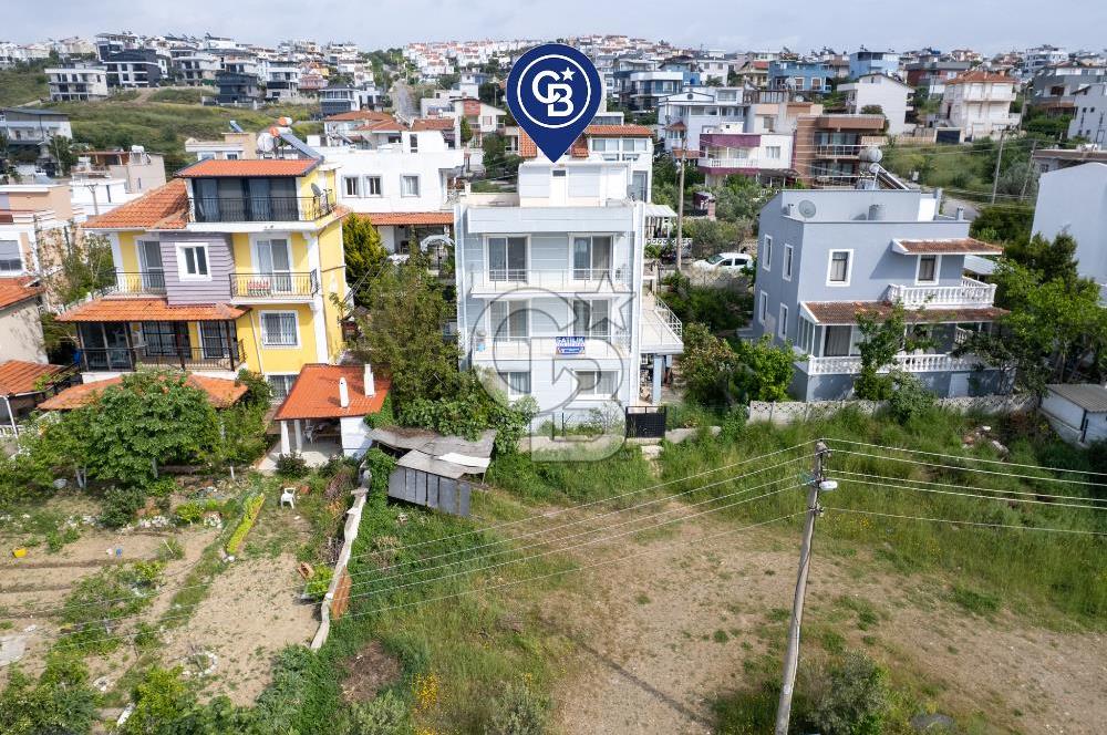 SEFERİHİSAR AKARCADA FULL DENİZ MANZARALI 3 KATLI VİLLA!
