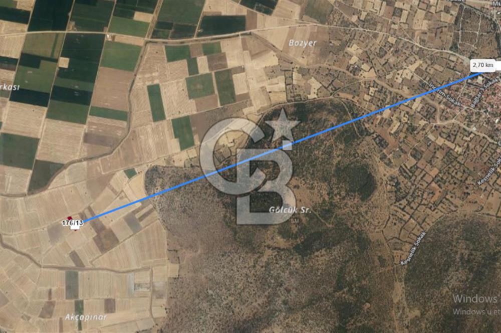 Tavas Pınarlar'da 955 M² Satılık Tarla