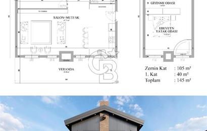 LEZGİ SARIBEYLER'DE ÇELİK KONSTÜKSİYON SATILIK MÜSTAKİL EV