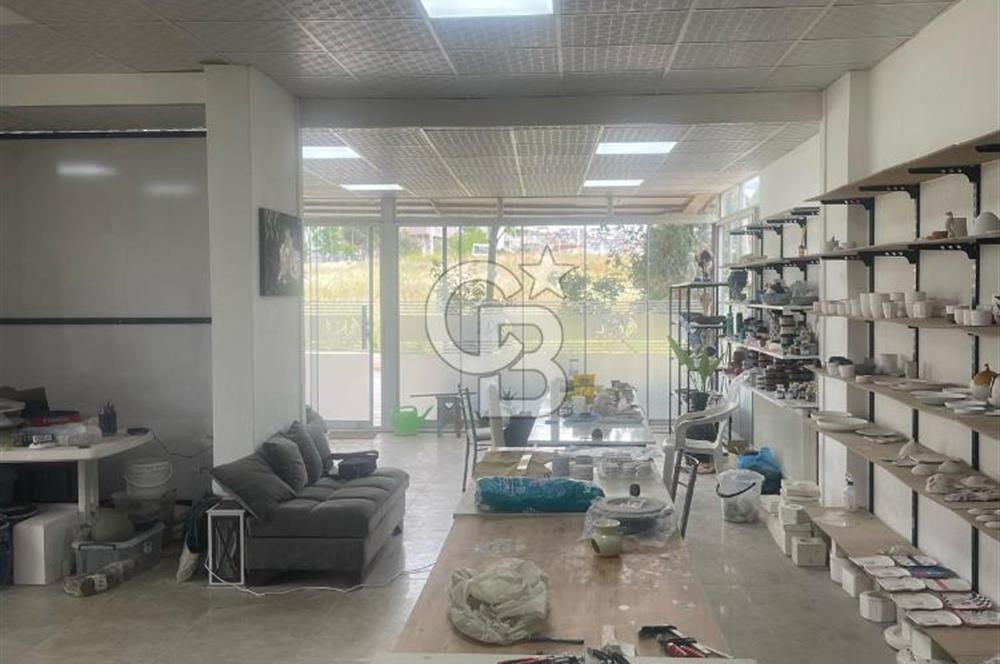 İZMİR BAYRAKLI POSTACILAR'DA  150M2 SATILIK DÜKKAN