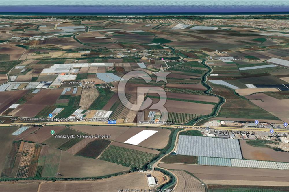 ANTALYA SERİK D-400 YOLUNA SIFIR SATILIK TARLA