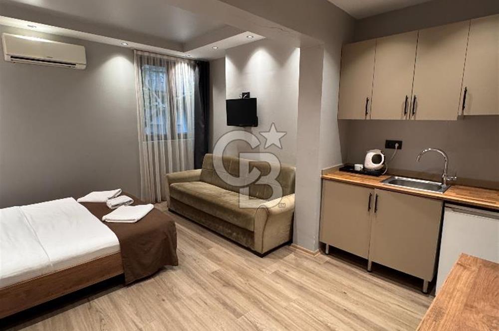 Beyoğlu Feridiye Yenilenmiş Binada Turizm İşletme Belgeli 29 Yataklı 10 Odalı Satılık Otel