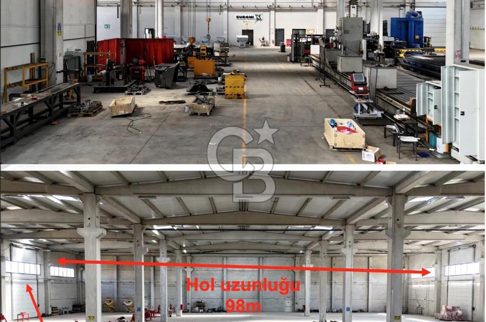 KİRALIK Fabrika İzmir Torbalı Pancar Karma OSB de
