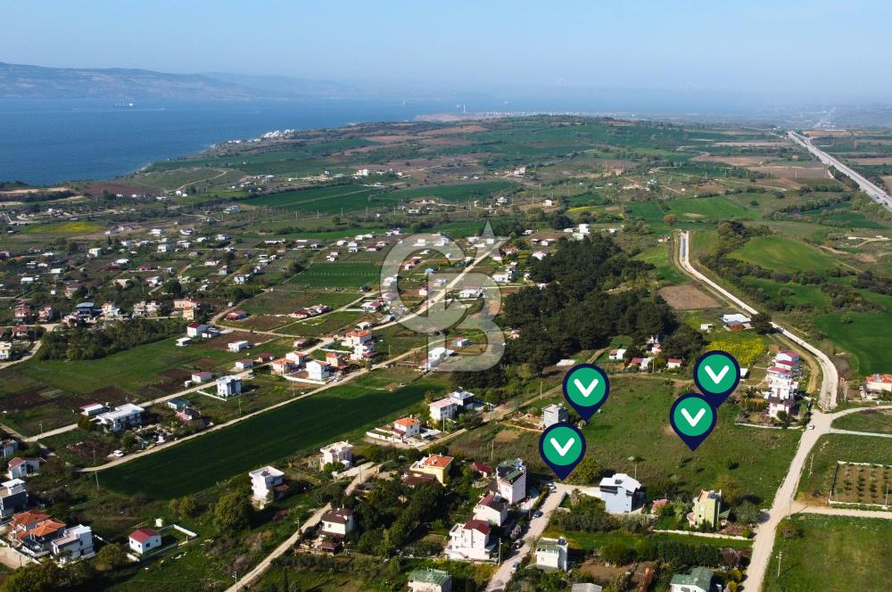 Çanakkale Merkez Yapıldak Muhteşem Manzaralı 757m² İmarlı Arsa