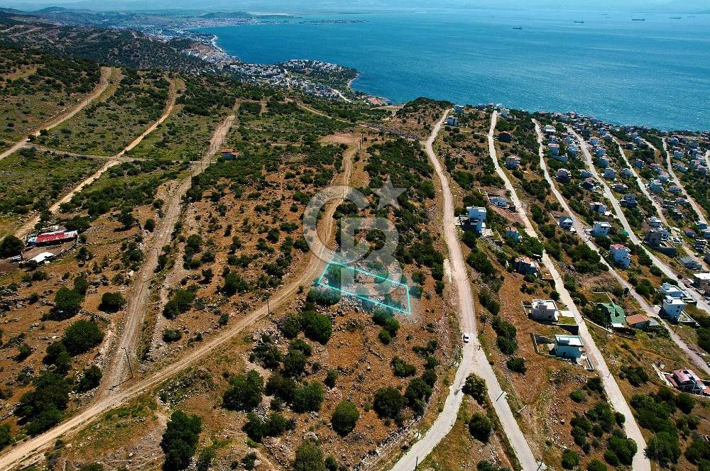ÇANDARLI EYKO 384 M2 VİLLA İMARLI MANZARALI SATILIK ARSA