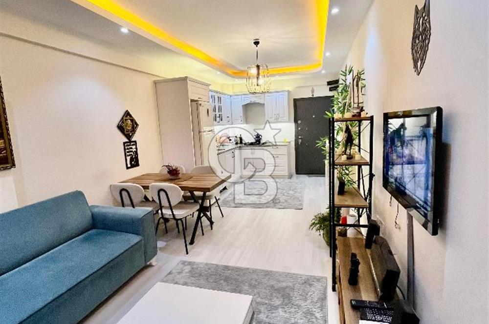 Foça Kazım Dirik Mah. Kiralık Eşyalı Teraslı Daire