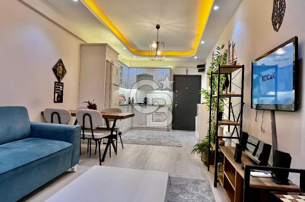 Foça Kazım Dirik Mah. Kiralık Eşyalı Teraslı Daire