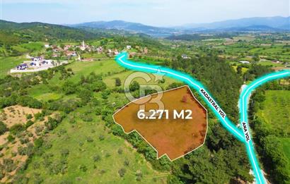 Çanakkale Bayramiç Güzeltepe'de 6.271 m2 Satılık Arazi