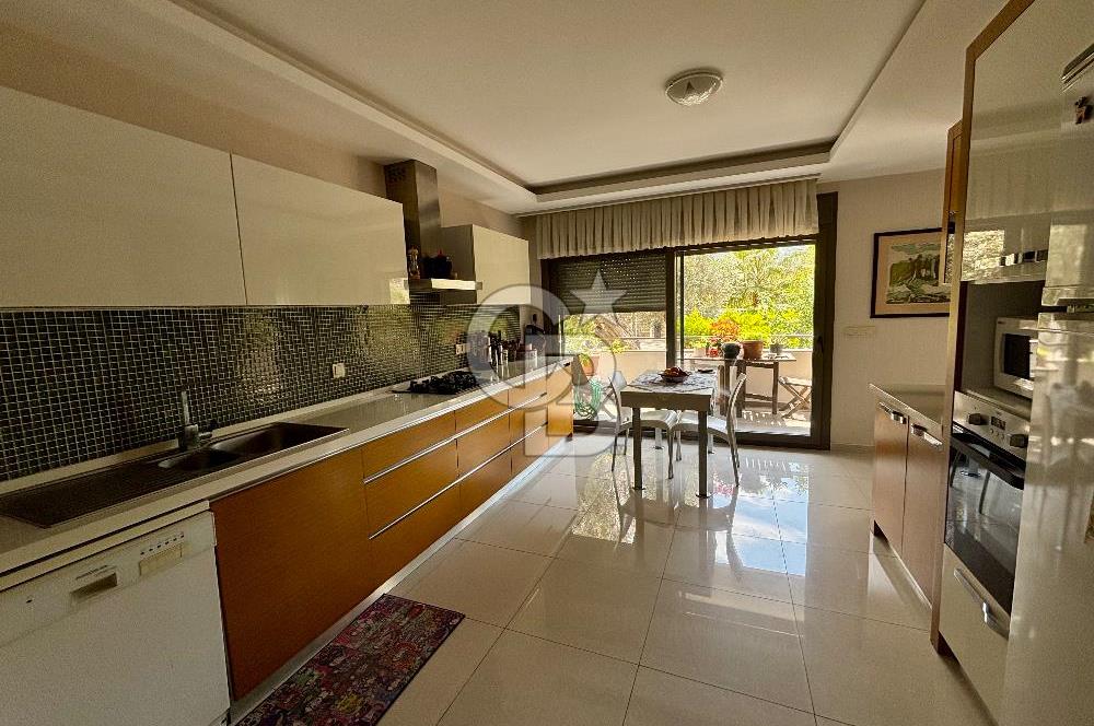 Güzelbahçe Maltepe mah 3+1 145 m2 Net havuzlu otopaeklı bahce katı daire