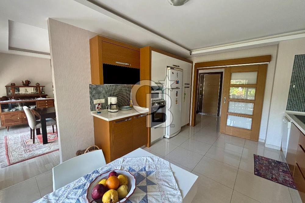 Güzelbahçe Maltepe mah 3+1 145 m2 Net havuzlu otopaeklı bahce katı daire