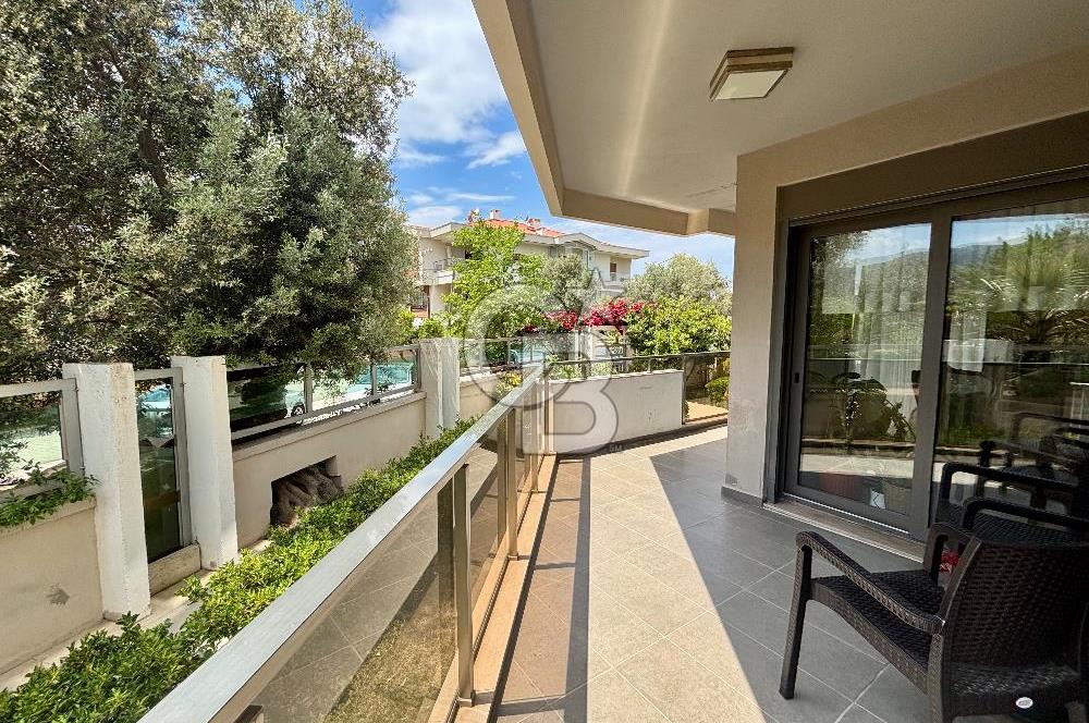 Güzelbahçe Maltepe mah 3+1 145 m2 Net havuzlu otopaeklı bahce katı daire