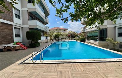 Güzelbahçe Maltepe mah 3+1 145 m2 Net havuzlu otopaeklı bahce katı daire