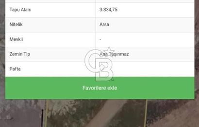 CB ATA'DAN ERZURUM YAKUTİYE SOĞUKÇERMİK MAH. SATILIK ARSA