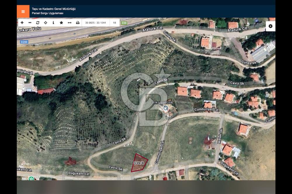 MAMAK LALAHAN/KARŞIYAKADA 566 M2 SATILIK KONUT İMARLI ARSA
