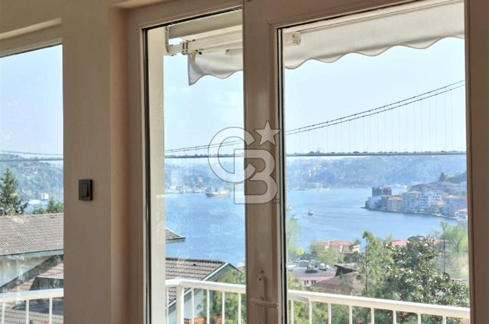 Emirgan'da Boğaz Manzaralı Kiralık 1+1 Daire