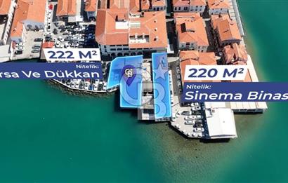 Kuzey Ege'nin kalbi Ayvalık'ta, Denize sıfır, Satılık Eşsiz Mülk