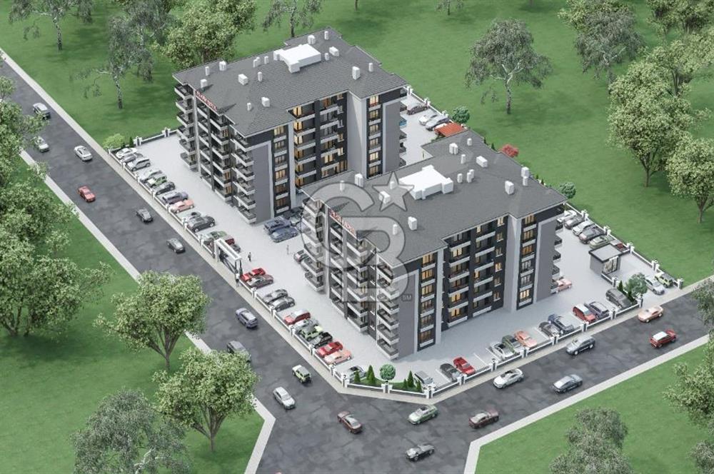 PLATİN ROYAL DE SATILIK SIFIR 1+1 LÜKS DAİRE