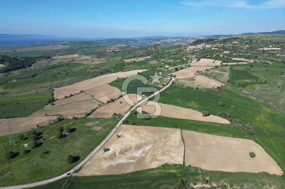 ÇANAKKALE MERKEZ KEMELDE DENİZ MANZARALI TARLA
