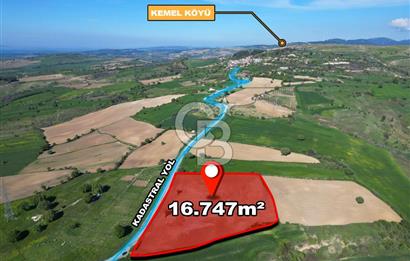 ÇANAKKALE MERKEZ KEMELDE DENİZ MANZARALI TARLA