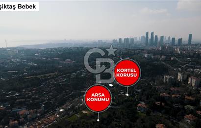Bebekte 917 m² Boğaz ve İstanbul Manzaralı Emsalsiz Arazi