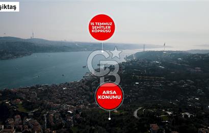 Bebekte 917 m² Boğaz ve İstanbul Manzaralı Emsalsiz Arazi