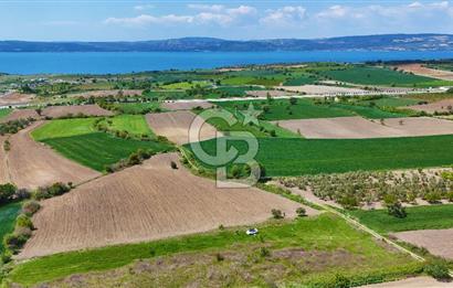 ÇANAKKALE LAPSEKİ KANGIRLI SATILIK TARLA BOĞAZ VE KÖPRÜ MANZARALI 