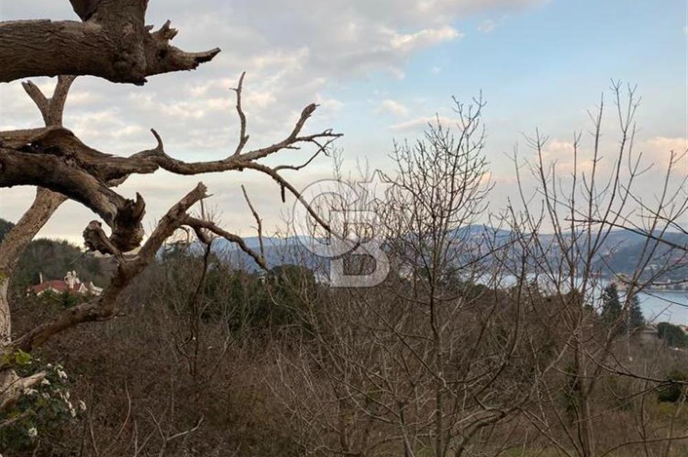 Bebekte 917 m² Boğaz ve İstanbul Manzaralı Emsalsiz Arazi
