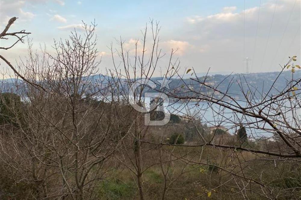 Bebekte 917 m² Boğaz ve İstanbul Manzaralı Emsalsiz Arazi