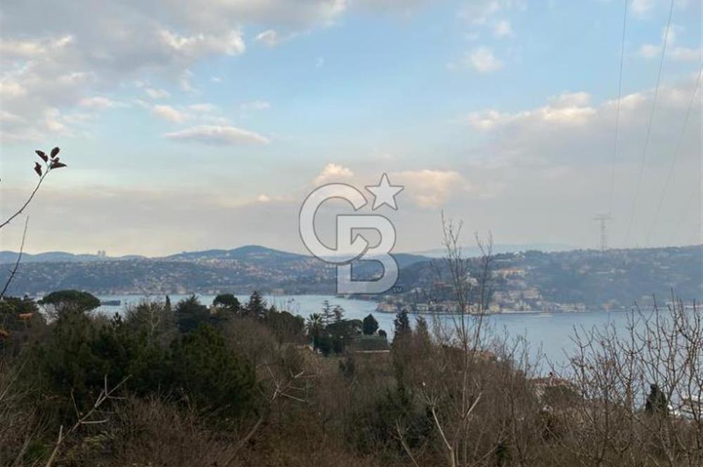 Bebekte 917 m² Boğaz ve İstanbul Manzaralı Emsalsiz Arazi
