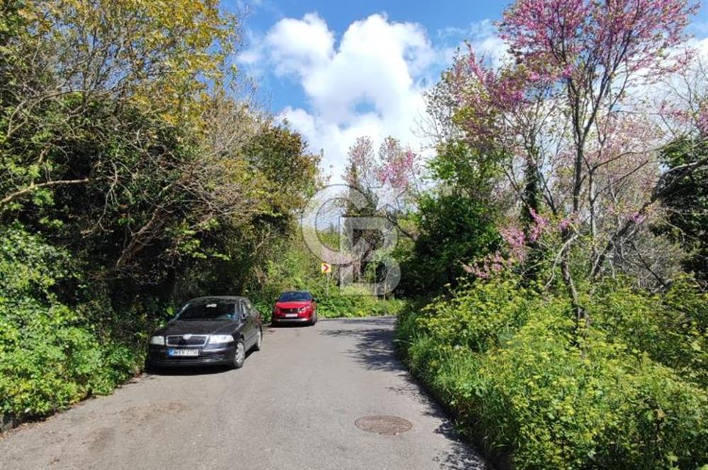 Bebekte 917 m² Boğaz ve İstanbul Manzaralı Emsalsiz Arazi