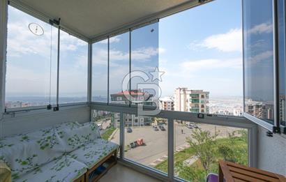 ÇİĞLİ PALMİYE ZİRVE KENT SİTESİ'NDE KÖRFEZ MANZARALI 1+1 DAİRE