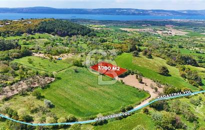ÇANAKKALE LAPSEKİ KANGIRLI SATILIK TARLA BOĞAZ VE KÖPRÜ MANZARALI 