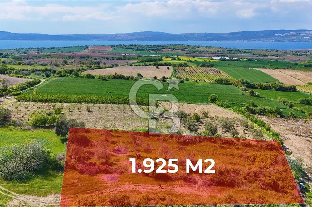 ÇANAKKALE LAPSEKİ KANGIRLI SATILIK TARLA BOĞAZ VE KÖPRÜ MANZARALI 