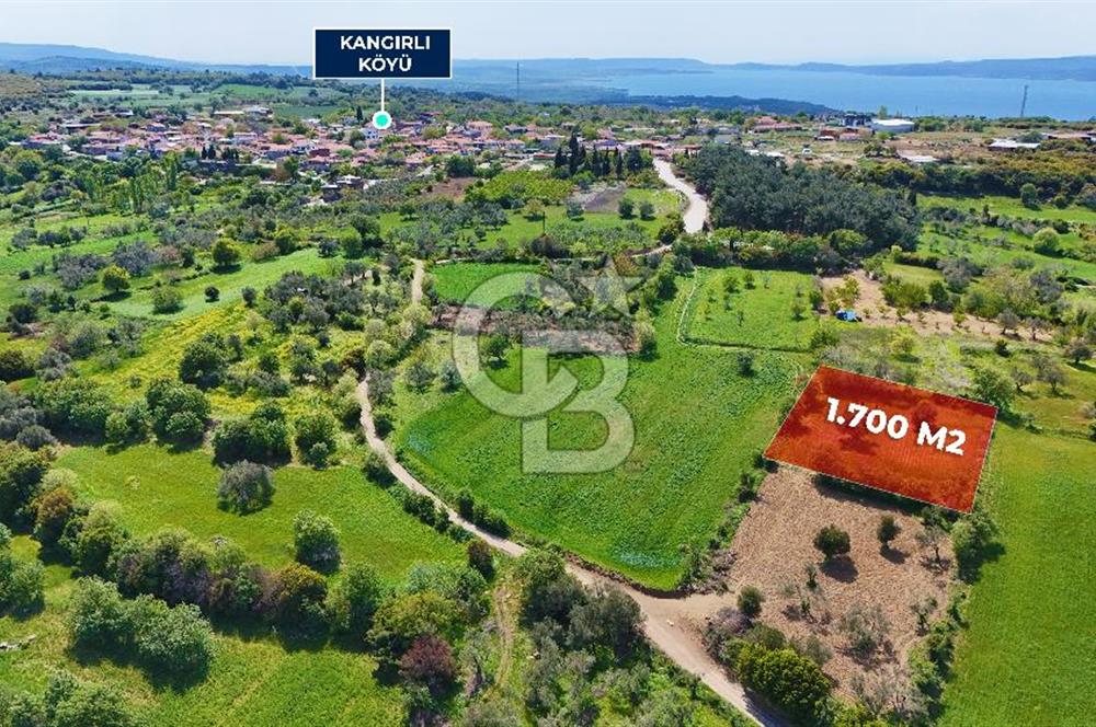 ÇANAKKALE LAPSEKİ KANGIRLI SATILIK TARLA BOĞAZ VE KÖPRÜ MANZARALI 