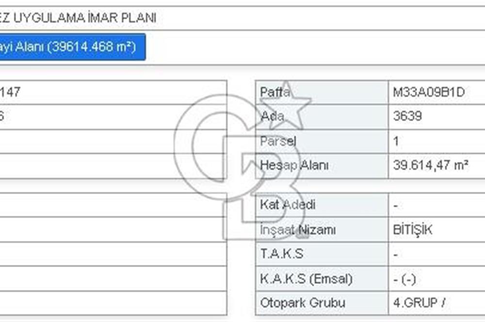 NİĞDE İLHANLIDA 39614 m2 SANAYİ İMARLI ARSA