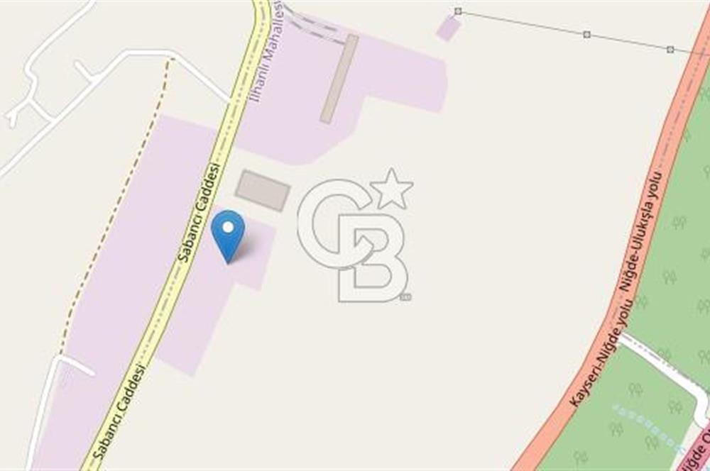 NİĞDE İLHANLIDA 39614 m2 SANAYİ İMARLI ARSA