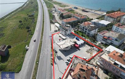 AYVALIK İZMİR YOLUNDA İŞLER KONUMDA BENZİNLİK + OTEL + RESTORAN
