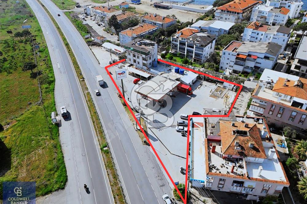 AYVALIK İZMİR YOLUNDA İŞLER KONUMDA BENZİNLİK + OTEL + RESTORAN