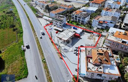 AYVALIK İZMİR YOLUNDA İŞLER KONUMDA BENZİNLİK + OTEL + RESTORAN
