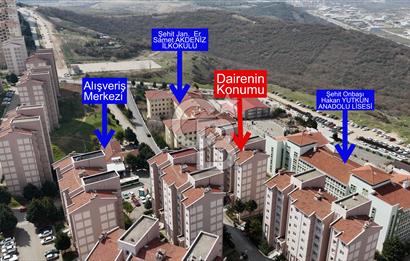 BURSA OSMANGAZİ YENİKENT MH.HAMİTLER TOKİ 2.ETAPTA SATILIK DAİRE