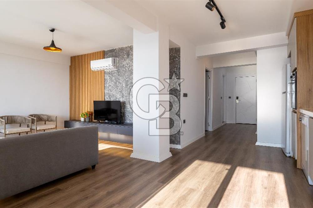 AKÇAY KORDON'DA FULL DENİZ MANZARALI 2+1  SATILIK DAİRE