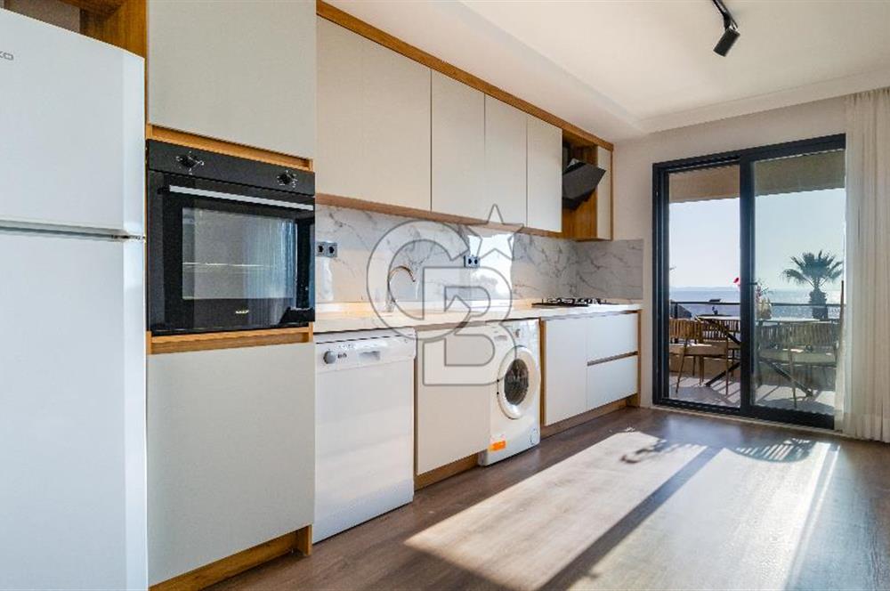 AKÇAY KORDON'DA FULL DENİZ MANZARALI 2+1  SATILIK DAİRE