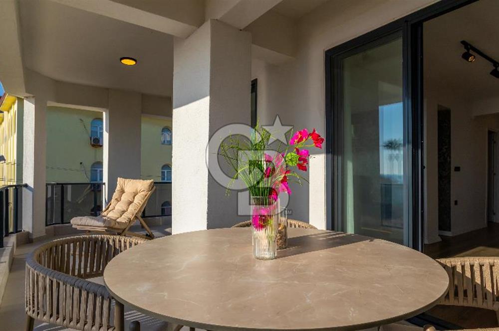 AKÇAY KORDON'DA FULL DENİZ MANZARALI 2+1  SATILIK DAİRE